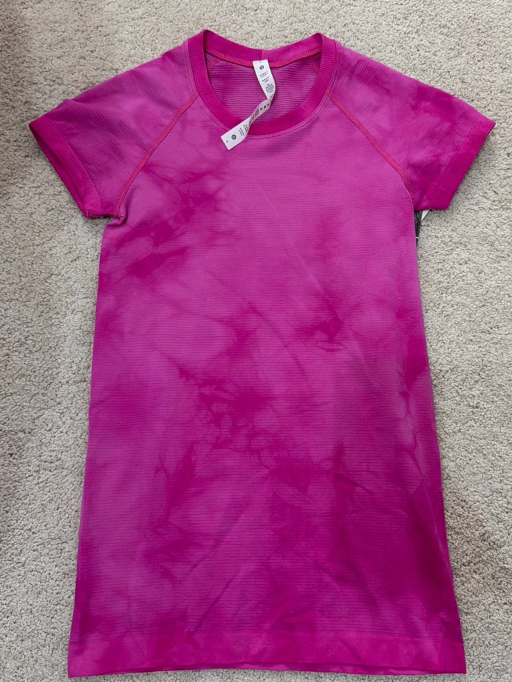 lululemon athletica Pink Short Sleeve Tee
